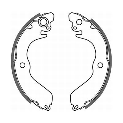 ABE C05031ABE Brake Shoe Set