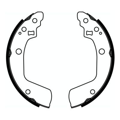 Brake Shoe Set ABE C08029ABE