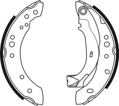 Brake Shoe Set ABE C0C019ABE