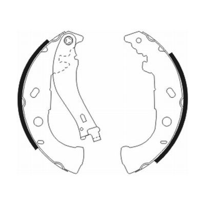 ABE C0F015ABE Brake Shoe Set