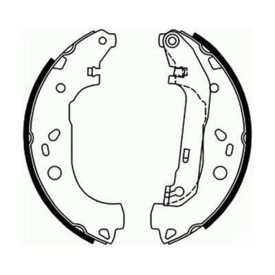 Brake Shoe Set ABE C0G050ABE