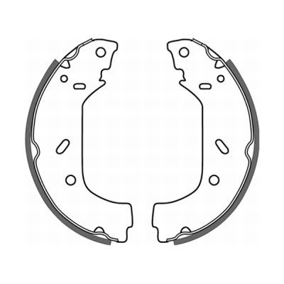 Brake Shoe Set ABE C0P015ABE