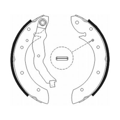 Brake Shoe Set ABE C0R011ABE