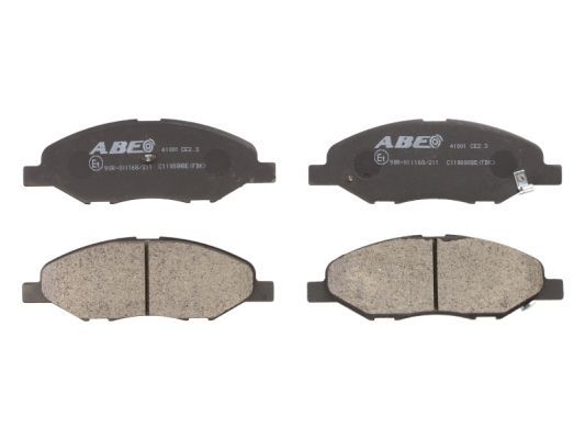 ABE C11080ABE Brake Pad Set, disc brake