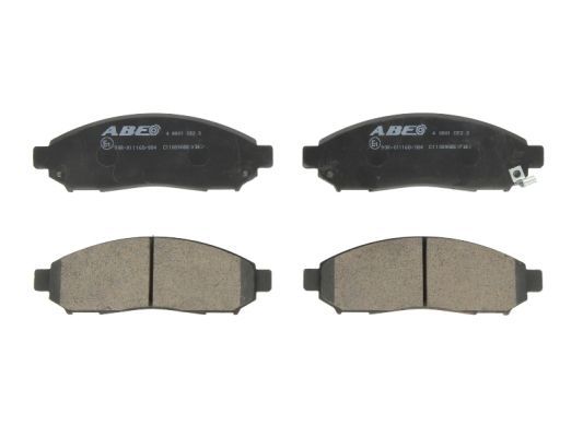 ABE C11089ABE Brake Pad Set, disc brake