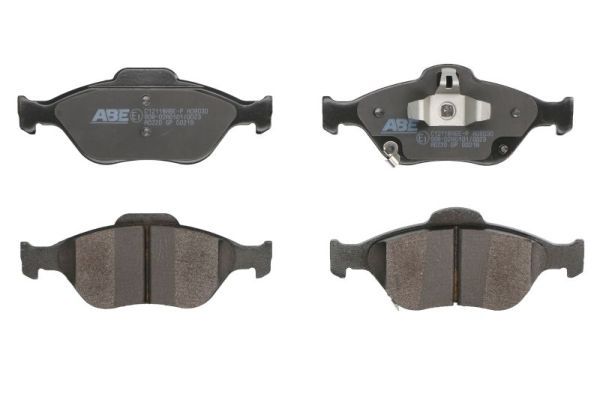 ABE C12118ABE-P Brake Pad Set, disc brake