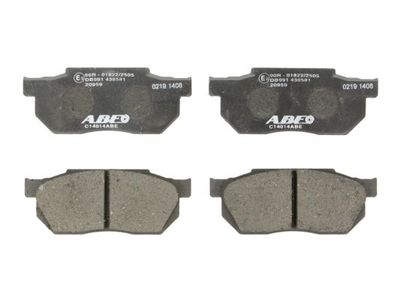 Brake Pad Set, disc brake ABE C14014ABE