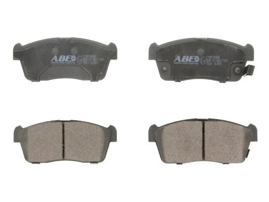 ABE C18016ABE Brake Pad Set, disc brake