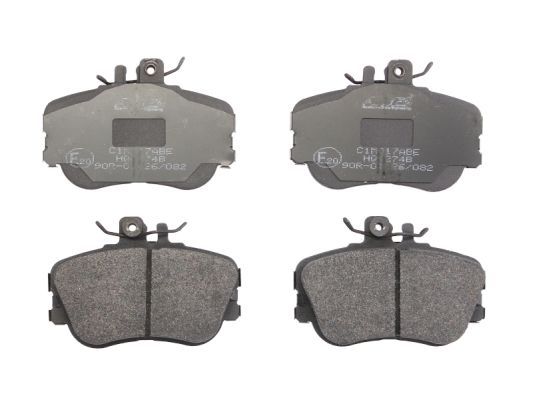 ABE C1M017ABE Brake Pad Set, disc brake