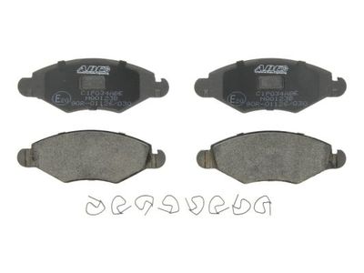 Brake Pad Set, disc brake ABE C1P034ABE