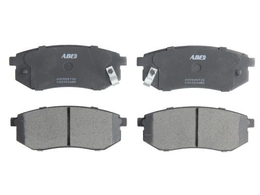 ABE C20303ABE Brake Pad Set, disc brake