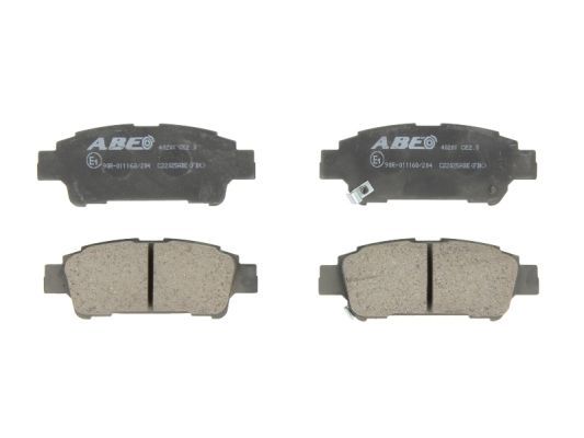 ABE C22025ABE Brake Pad Set, disc brake