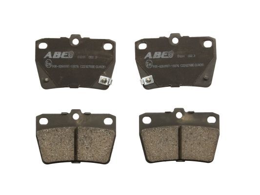 ABE C22027ABE Brake Pad Set, disc brake