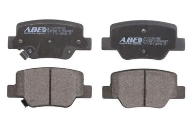 Brake Pad Set, disc brake ABE C22041ABE