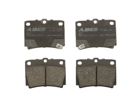 ABE C25011ABE Brake Pad Set, disc brake