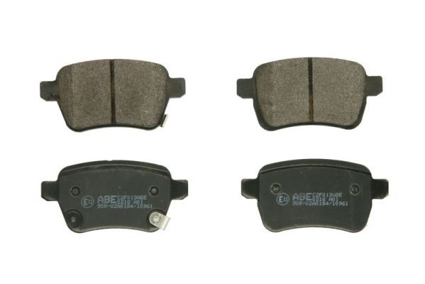 ABE C2F019ABE Brake Pad Set, disc brake