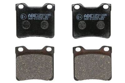 Brake Pad Set, disc brake ABE C2P002ABE