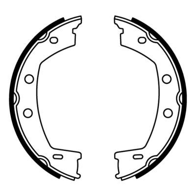 Brake Shoe Set, parking brake ABE CRI001ABE