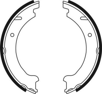 Brake Shoe Set, parking brake ABE CRV002ABE