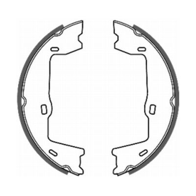 Brake Shoe Set, parking brake ABE CRX000ABE