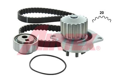 Water Pump & Timing Belt Kit AIRTEX WPK-141901