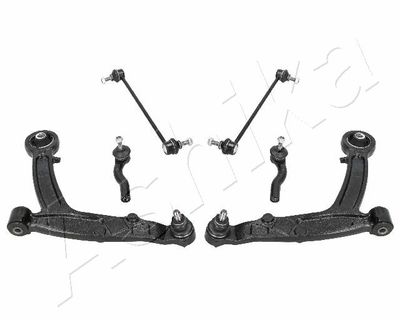 Control/Trailing Arm Kit, wheel suspension ASHIKA 158-00-0201