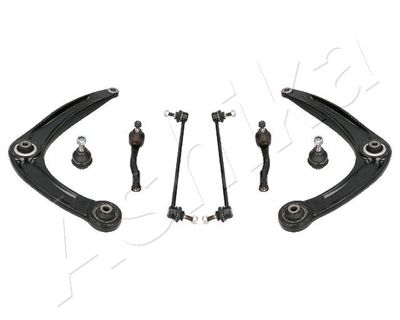 Control/Trailing Arm Kit, wheel suspension ASHIKA 158-00-0603