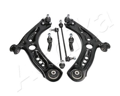 Control/Trailing Arm Kit, wheel suspension ASHIKA 158-00-0927