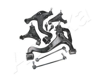 Control/Trailing Arm Kit, wheel suspension ASHIKA 158-0L-L02