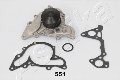 Water Pump, engine cooling ASHIKA 35-05-551