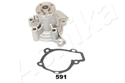 Water Pump, engine cooling ASHIKA 35-05-591