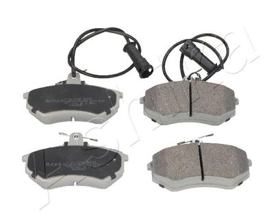 Brake Pad Set, disc brake ASHIKA 50-00-020