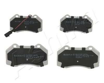 Brake Pad Set, disc brake ASHIKA 50-00-0023