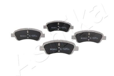 Brake Pad Set, disc brake ASHIKA 50-00-0051