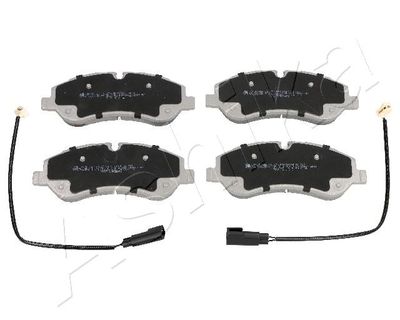 Brake Pad Set, disc brake ASHIKA 50-00-0319