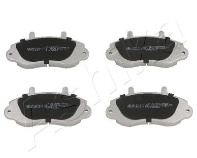 Brake Pad Set, disc brake ASHIKA 50-00-0408