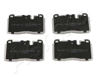 Brake Pad Set, disc brake ASHIKA 50-00-0924