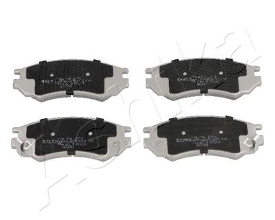 Brake Pad Set, disc brake ASHIKA 50-01-197