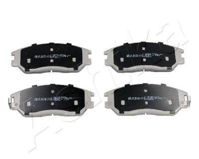 Brake Pad Set, disc brake ASHIKA 50-0S-S01