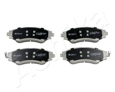 Brake Pad Set, disc brake ASHIKA 50-W0-005