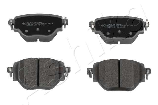 ASHIKA 51-00-0408 Brake Pad Set, disc brake