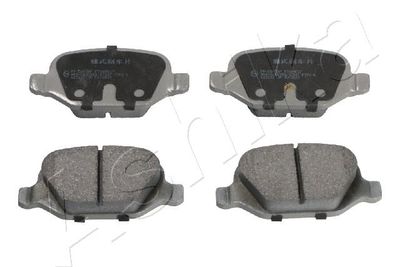 Brake Pad Set, disc brake ASHIKA 51-00-00003