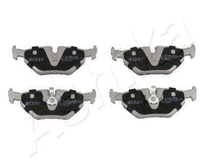 Brake Pad Set, disc brake ASHIKA 51-00-0106