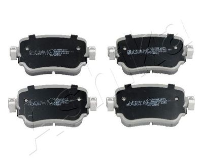 Brake Pad Set, disc brake ASHIKA 51-00-0900