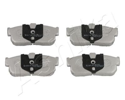 Brake Pad Set, disc brake ASHIKA 51-01-127