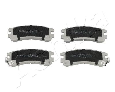 Brake Pad Set, disc brake ASHIKA 51-01-128