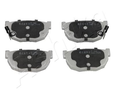 Brake Pad Set, disc brake ASHIKA 51-01-194