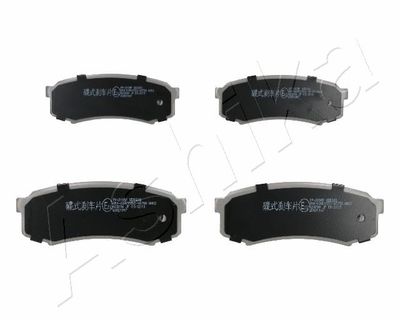 Brake Pad Set, disc brake ASHIKA 51-02-210