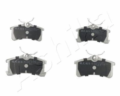 Brake Pad Set, disc brake ASHIKA 51-02-219