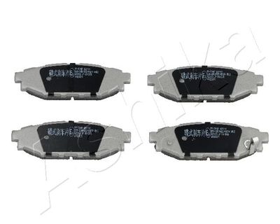 Brake Pad Set, disc brake ASHIKA 51-07-704